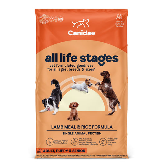 All Life Stages Premium Dog Food Lamb Meal/Rice 27Lbs.