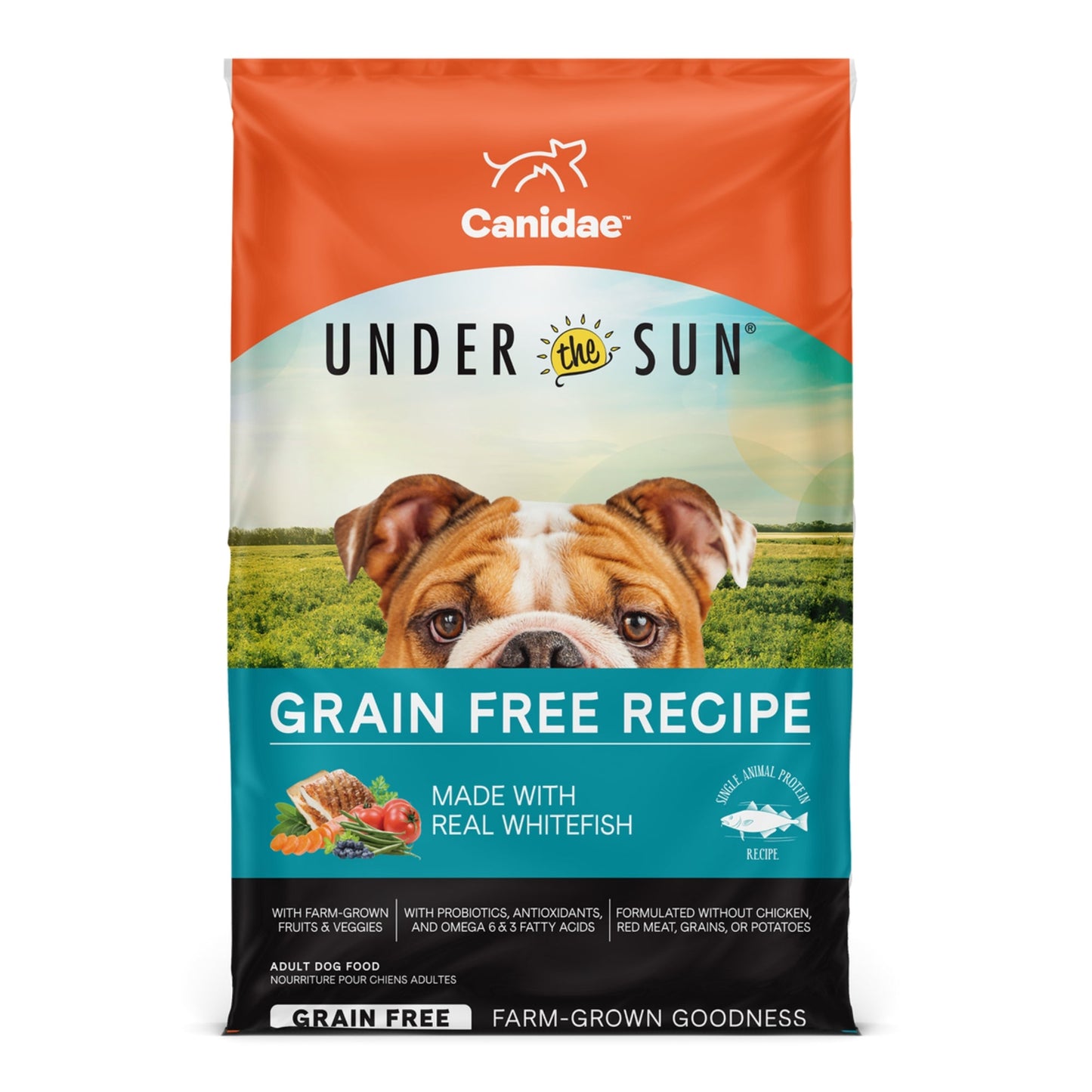 Under The Sun Grain Free Dog Food Whitefish 23.5 Lb