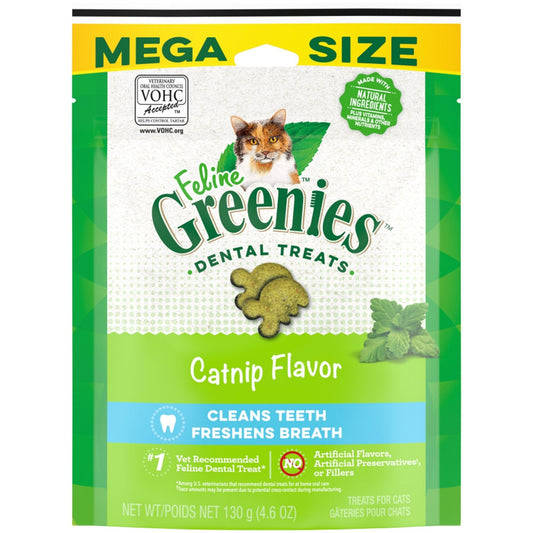 Greenies Feline Adult Cat Dental Treats Catnip 1ea/4.6 oz