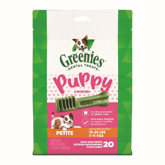 Greenies Puppy 6+ Months Dog Dental Treats Teenie, 1ea/6oz.