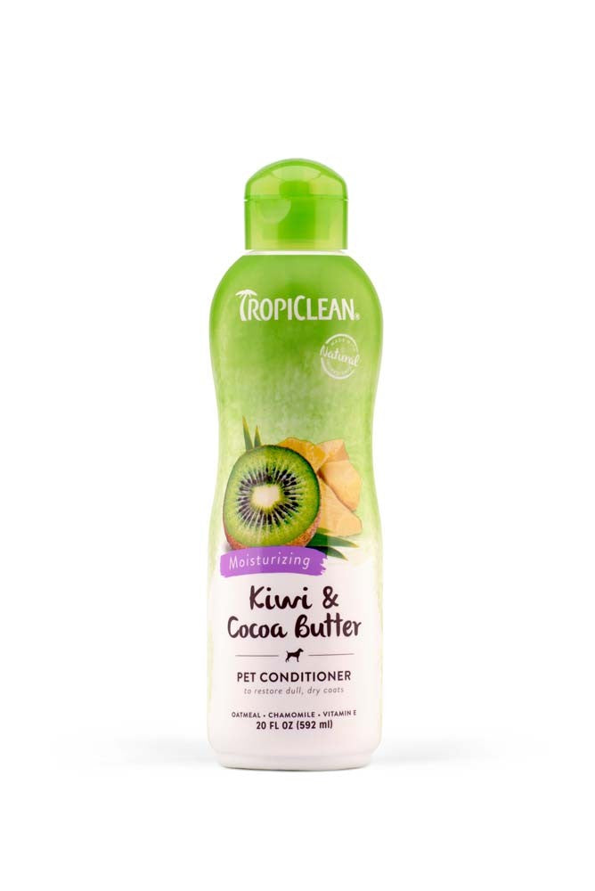 TropiClean Kiwi & Cocoa Butter Moisturizing Conditioner for Pets 1ea/20 fl oz