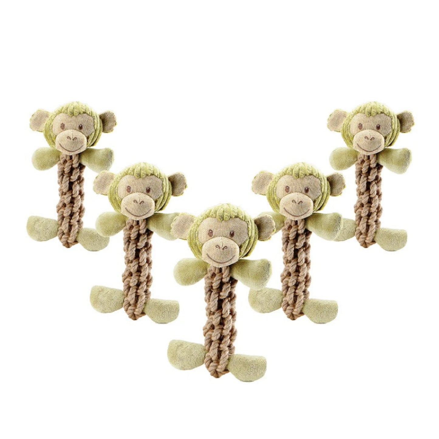 Tough Hemp Monkey Pet Toy