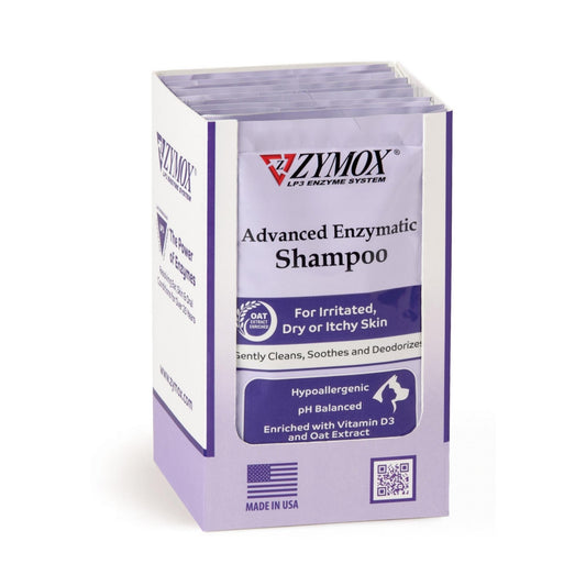 Zymox Advanced Enzymatic Shampoo Foil Pack POP 1ea/.75oz., 10 ct