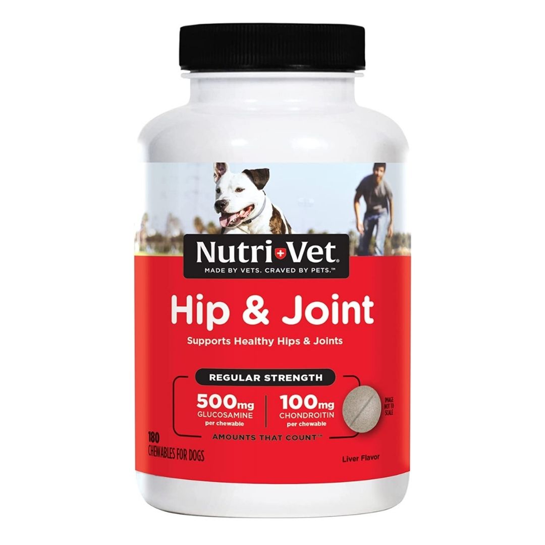 Nutri-Vet Hip & Joint Early Care Liver Chewables 1ea/180 ct