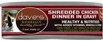 Daves Naturally Healthy Shredded Chicken In Gravy 5.5oz. (Case of 24)