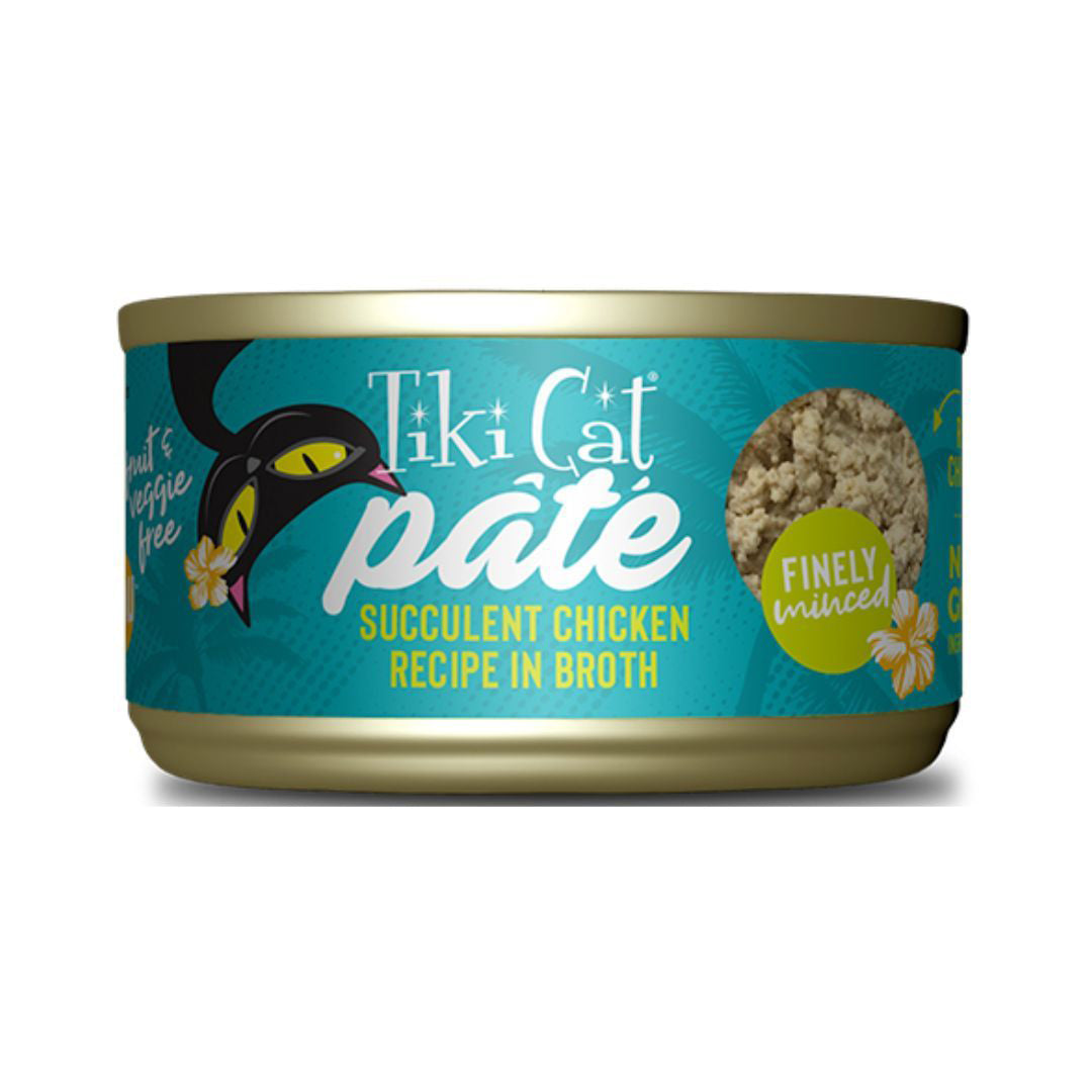 Tiki Pet Cat Chicken Pate 2.8oz. (Case of 24)