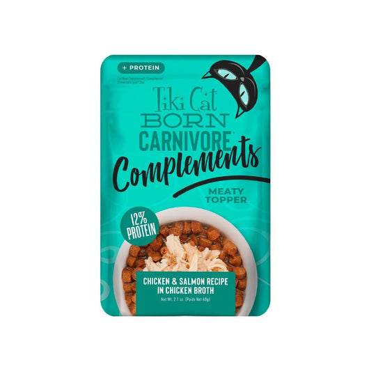 Tiki Pet Complements Chicken & Salmon 2.1Oz (12 per unit)