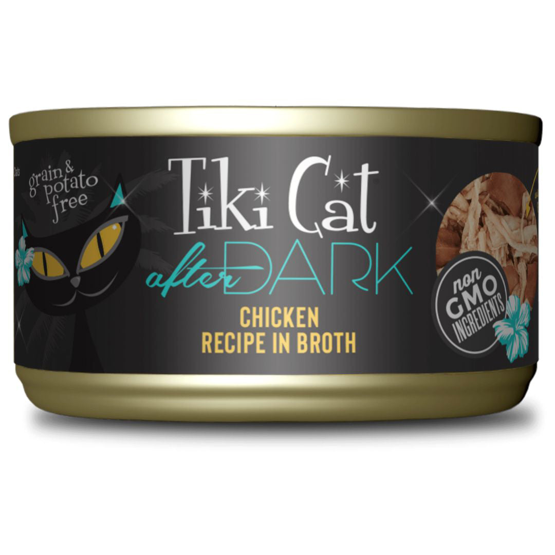 Tiki Pet Cat After Dark Pate Chicken 2.8oz. (Case of 12)