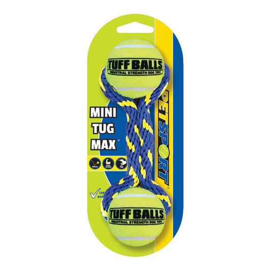 Petsport USA Tug Max Dog toy Assorted 1ea/7 in, Mini