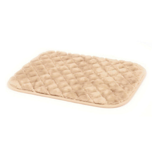 SnooZZy Quilted Kennel Dog Mat Natural 1ea/LG