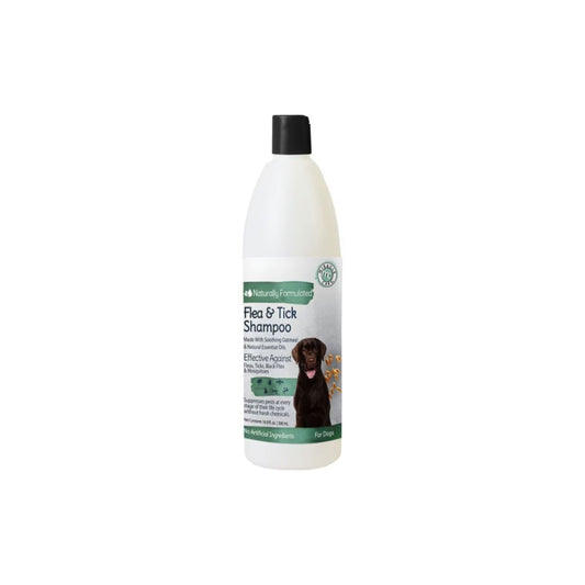 Miracle Care Flea & Tick Shampoo F MFG PRBLM 1130 Oatmeal 16oz.