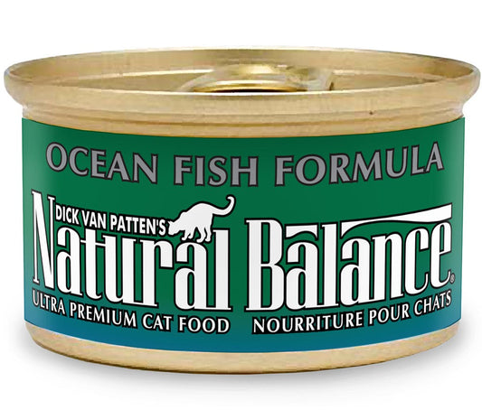 Natural Balance Pet Foods Ultra Premium Wet Cat Food Ocean Fish 24ea/3 oz