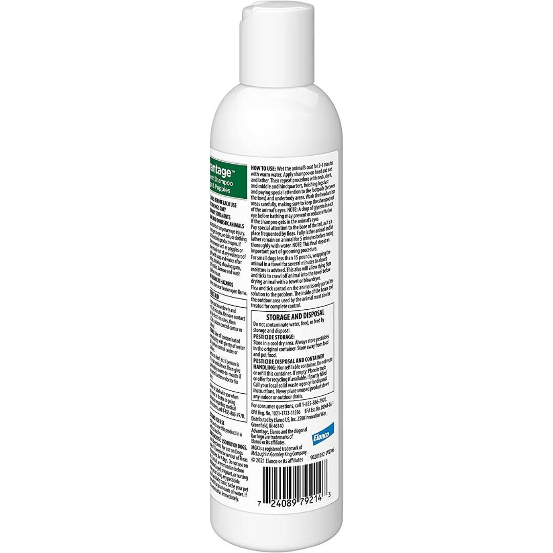 Advantage Dog Treatment Shampoo 8oz.