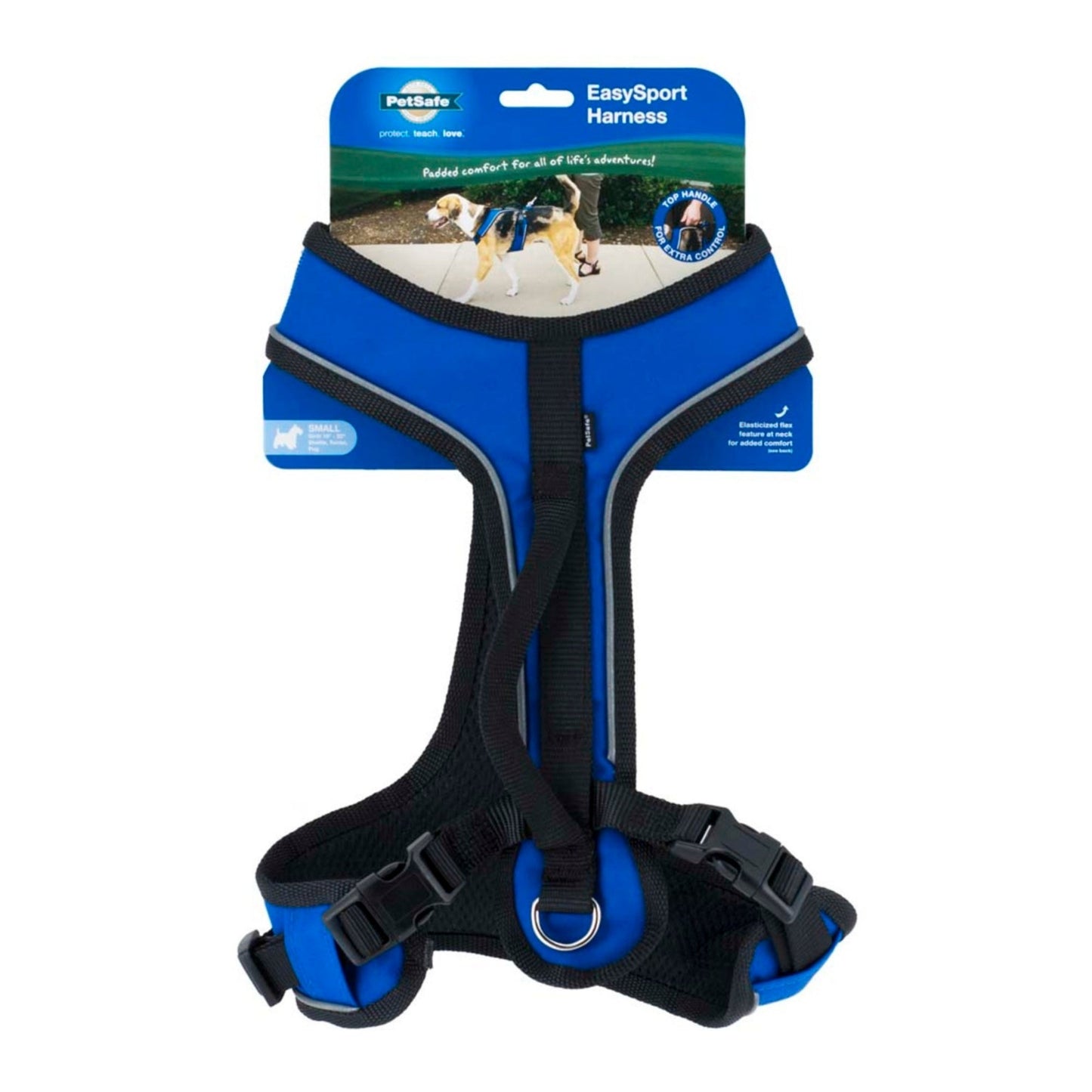 EasySport Comfortable Dog Harness Blue 1ea/SM