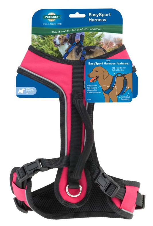 EasySport Comfortable Dog Harness Pink 1ea/SM