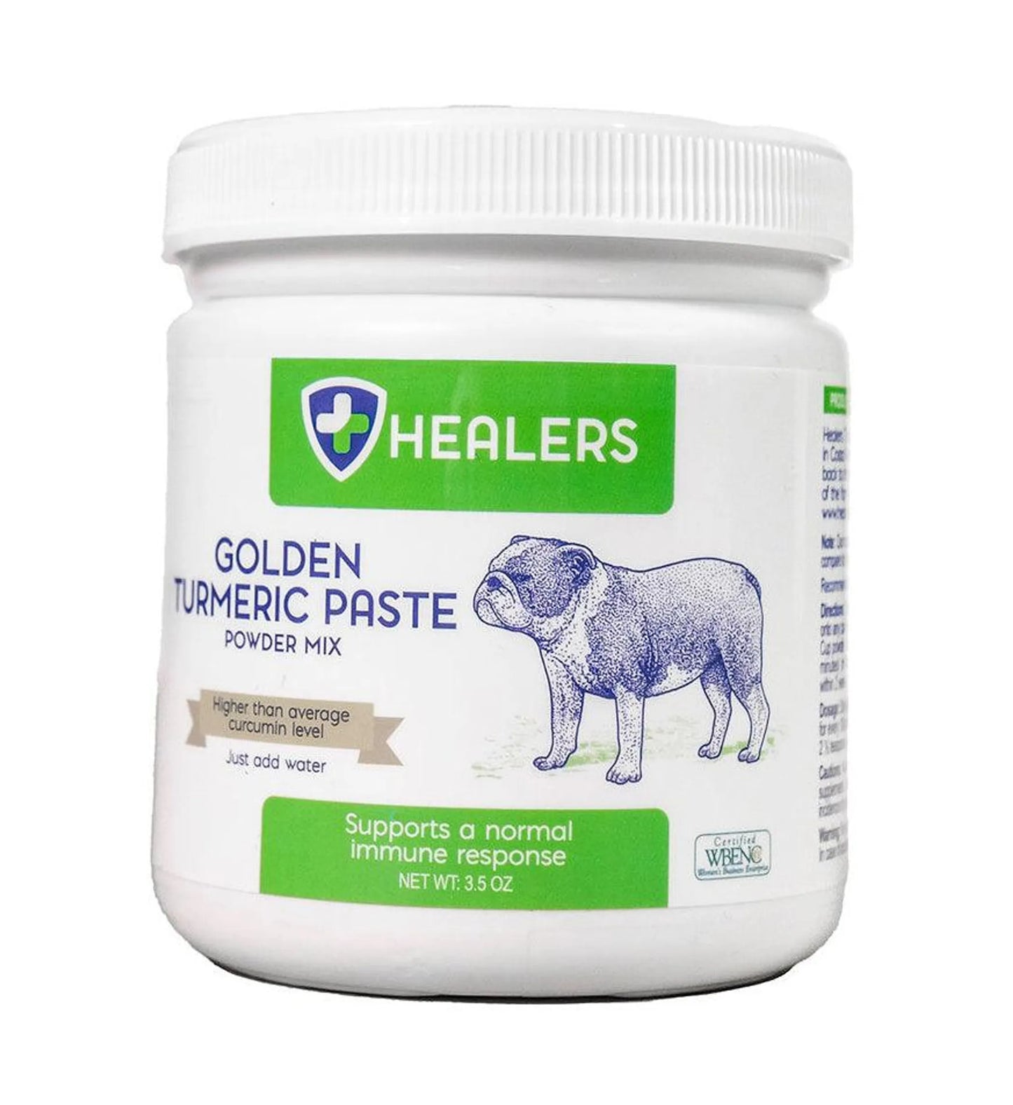 Healers Golden Turmeric Paste for Dogs