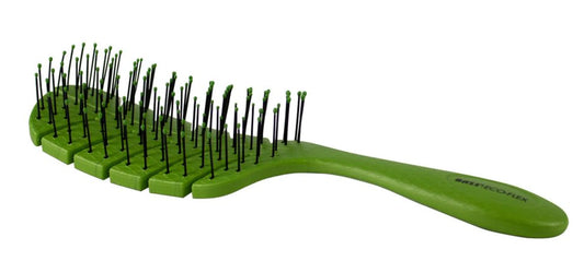 Bass Brushes- The BIO-FLEX  Detangling Pet Brush Leaf Shape