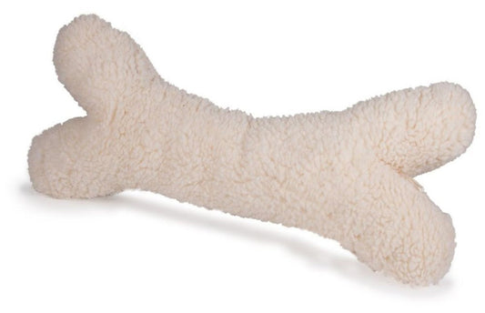 PetSafe Sheepskin Bone Dog Toy 1ea/Monster