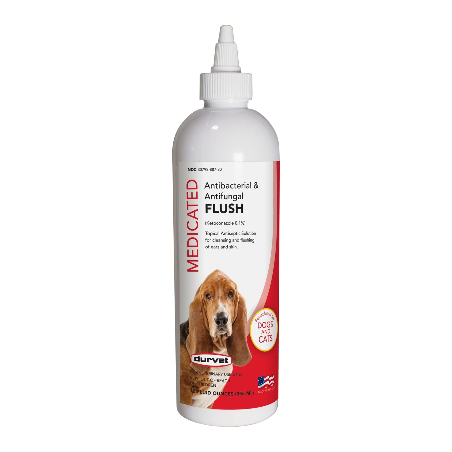 Durvet Antibacterial & Antifungal Flush 12oz.