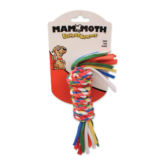 Mammoth Pet Products Cloth Dog Toy Rope Bars Assorted 1ea/10 in, SM