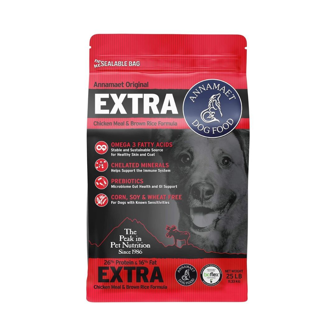 Annamaet Dog Extra 26% 25Lb Chicken Fish