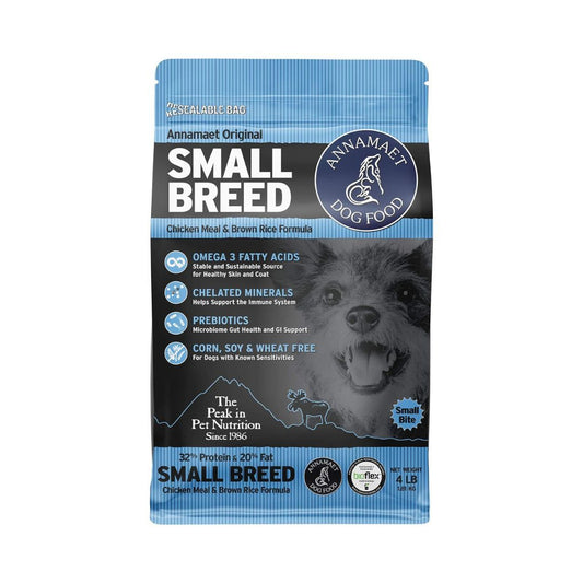 Annamaet Dog Small Breed 4Lb Adult Chicken