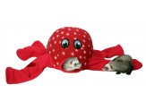 Marshall Pet Products Ferret Octo-Play Toy Octopus Red 1ea/One Size