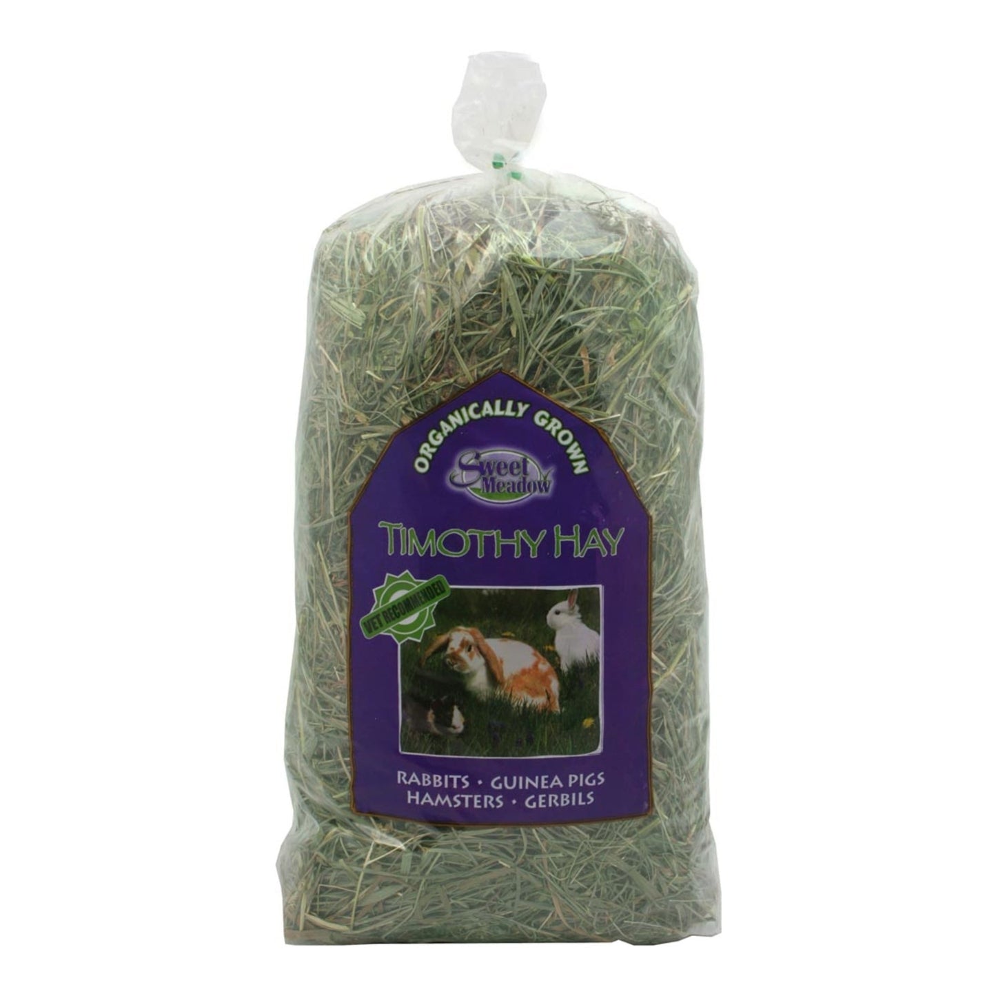 Sweet Meadow Farm 2nd Cut Organic Timothy Hay for Small Animals 1ea/20oz.