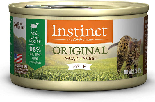 Natures Variety Instinct Can Cat Original Lamb 3oz. (Case of 24)