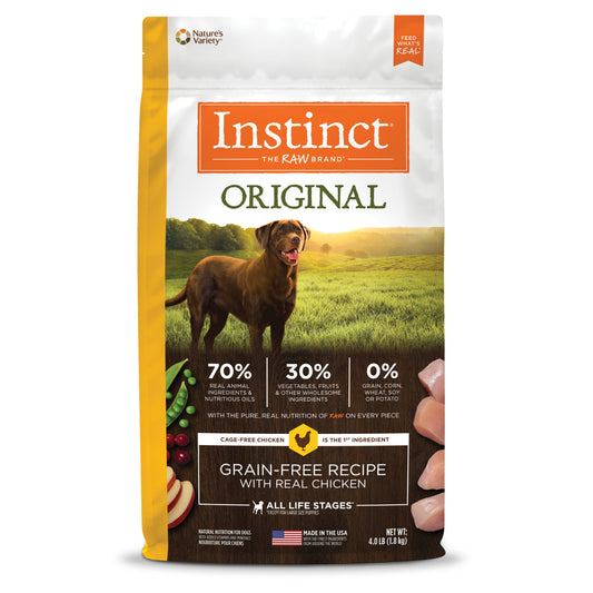 Natures Variety Instinct  Originalinal Chicken 4Lb Grain Free