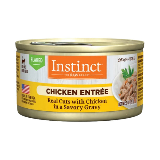 Natures Variety Instinct Cat Can 3oz. Chicken Flaked (Case of 24)