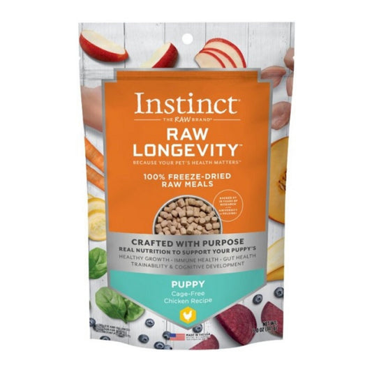 Natures Variety Raw Longevity Dog Freeze-dried 5oz. Puppy Chicken Bites