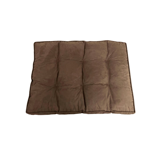 Ethical Pet Sleep Zone Luxe Faux Suede Pillow 32" Chocolate