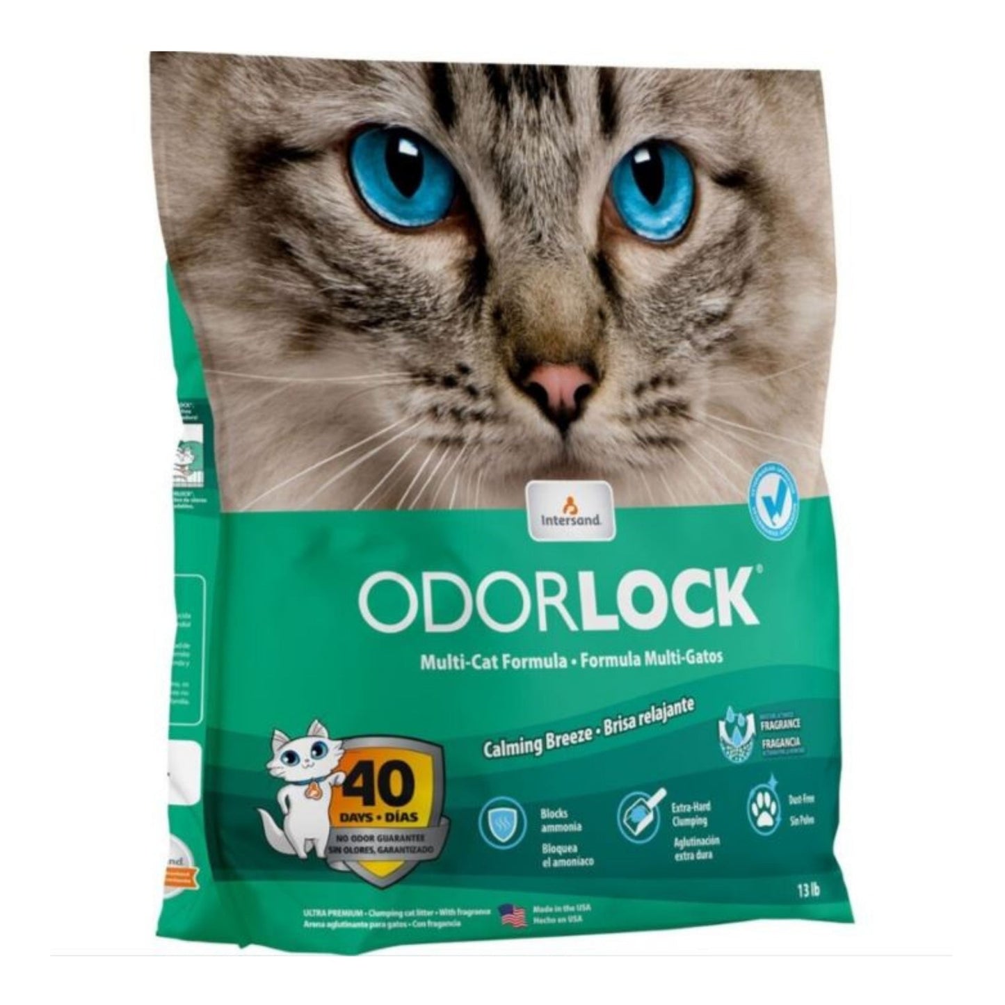 Intersand Odorlock Calming Breeze Cat Litter 1ea/25 lb