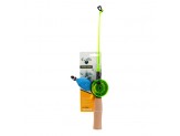 OurPets Play-N-Squeak Fishing Rod with Fish Catnip Toy Multi-Color 1ea