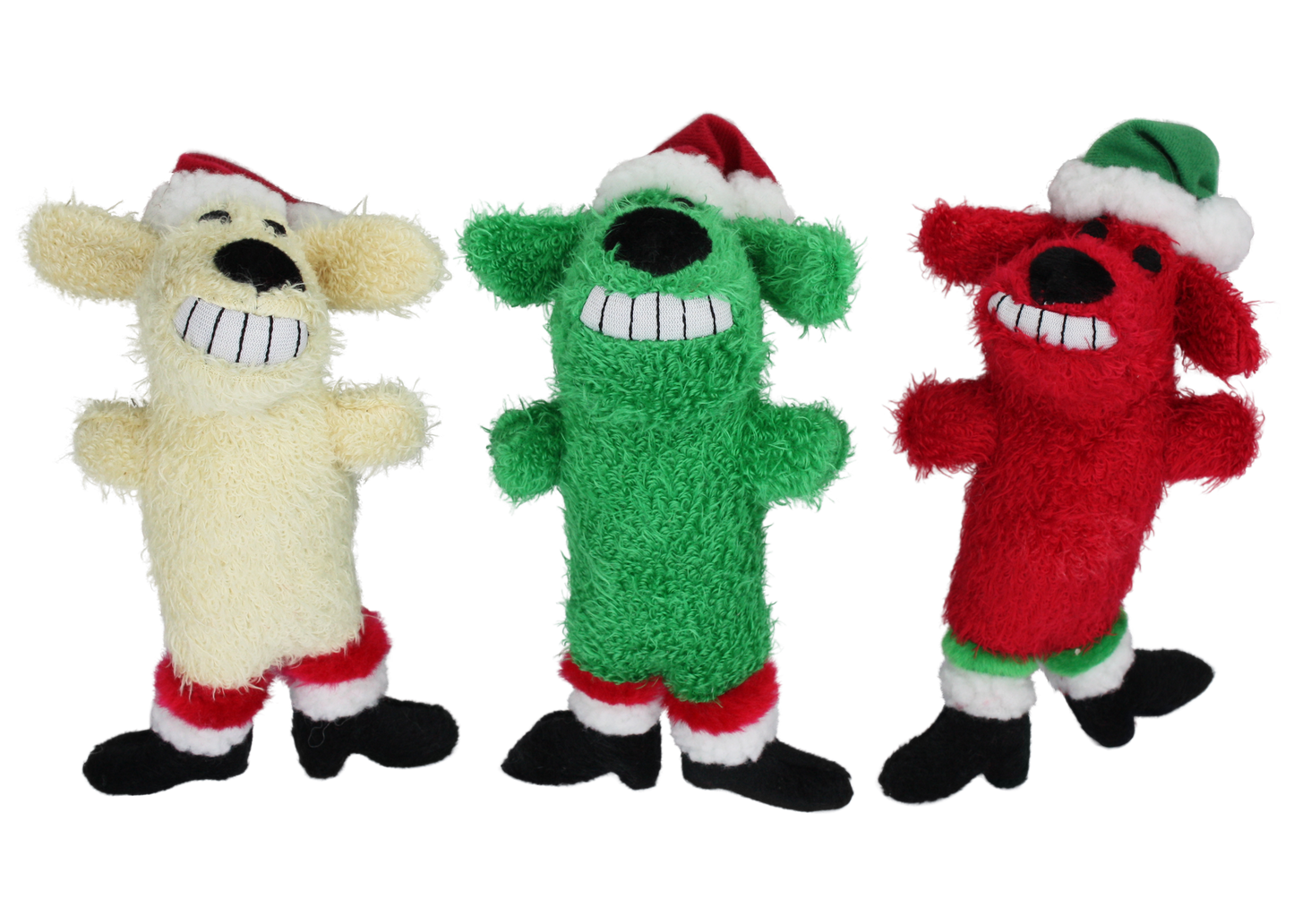 Multipet Loofa Santa(Assorted) 6 Inch