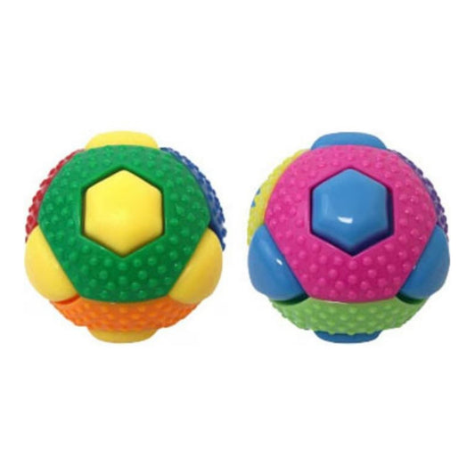 Multipet Theo TPR Ball Dog Toy Assorted 1ea/3 in