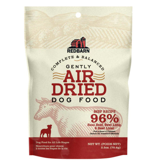 REDBARN Dog Grain Free Air Dried Beef 2.5oz.