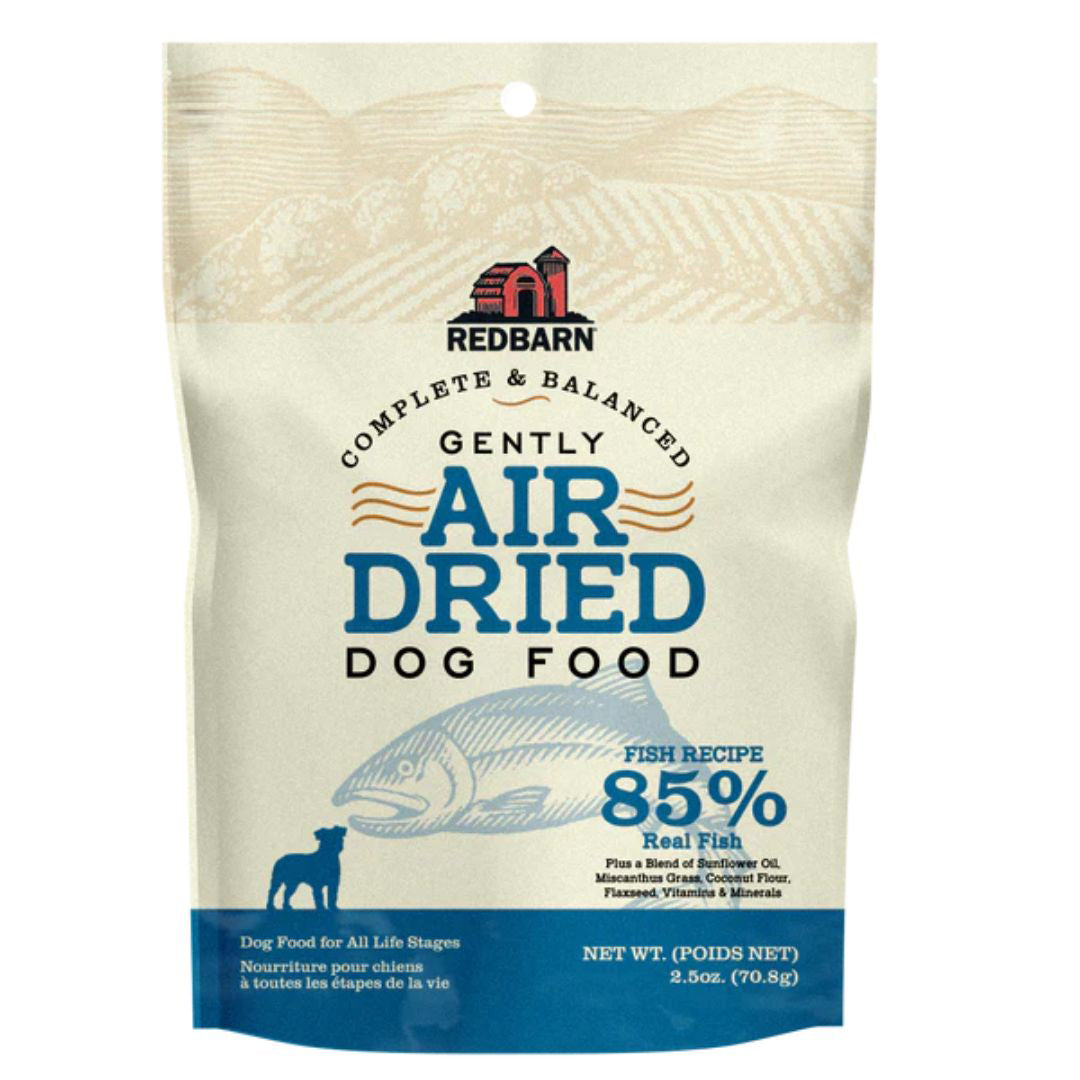 REDBARN Dog Grain Free Air Dried Fish 2.5oz.