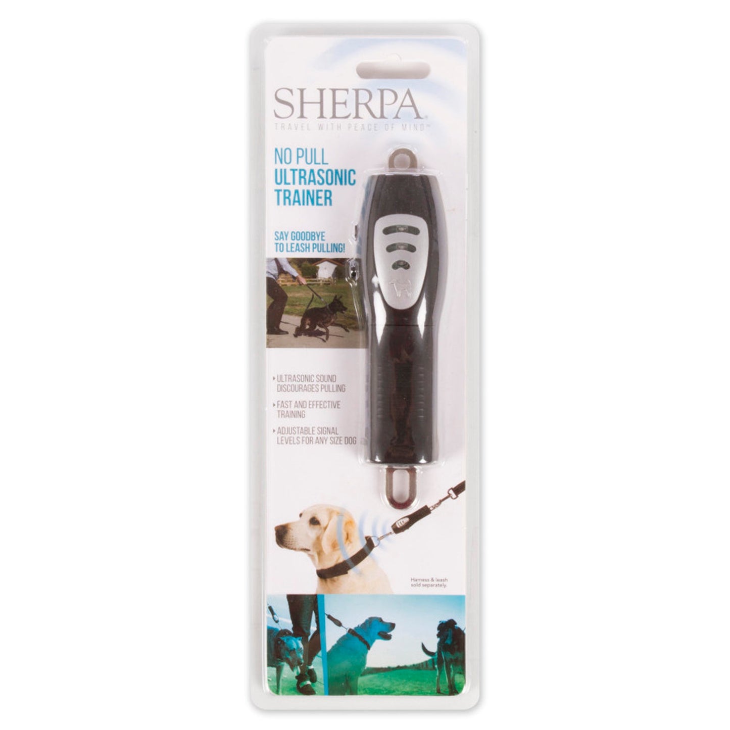 Sherpa's Pet Trading Company Ultrasonic No Pull Dog Training Leash Black 1ea/One Size