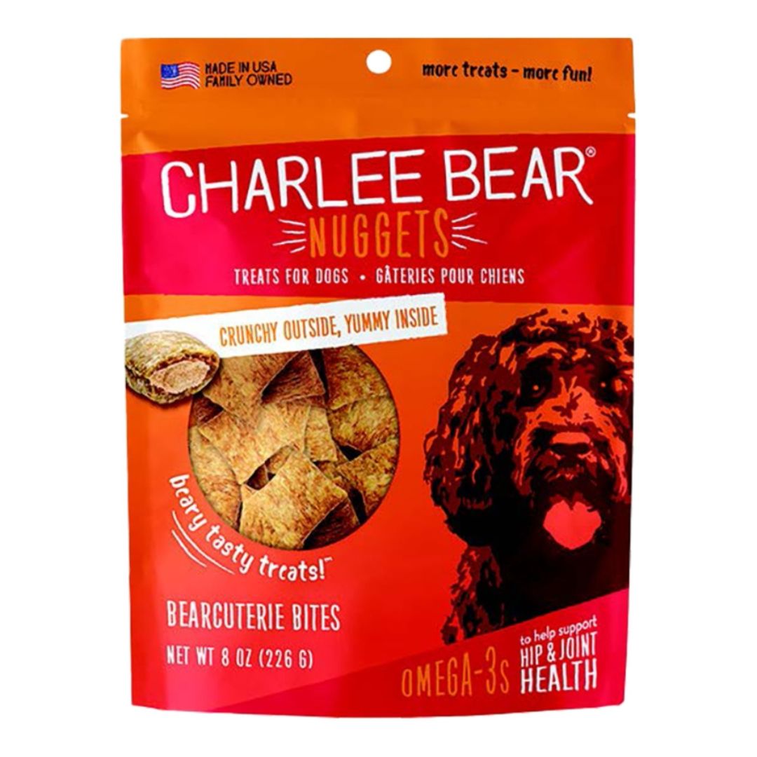 Charlee Bear Dog Nuggets Hip & Joint Bearcuterie Bites 8Oz