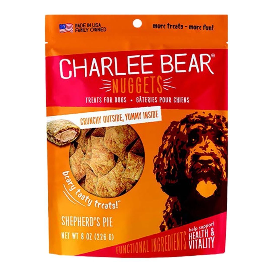 Charlee Bear Dog Nuggets Health & Vitality Shepherds Pie 8Oz