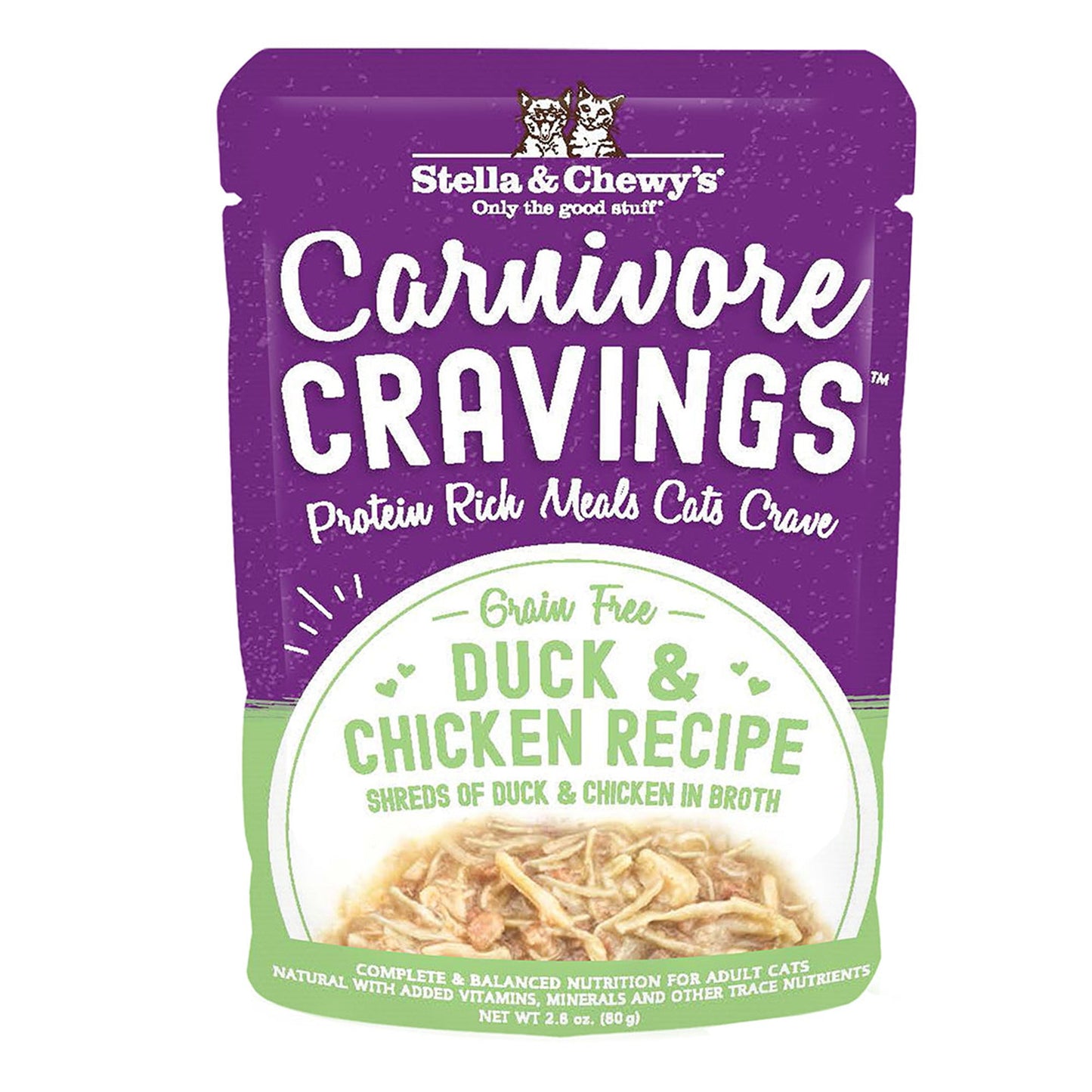 Stella and Chewys Carnivore Cravings Duck and Chicken Recipe 2.8oz. (Case of 24)