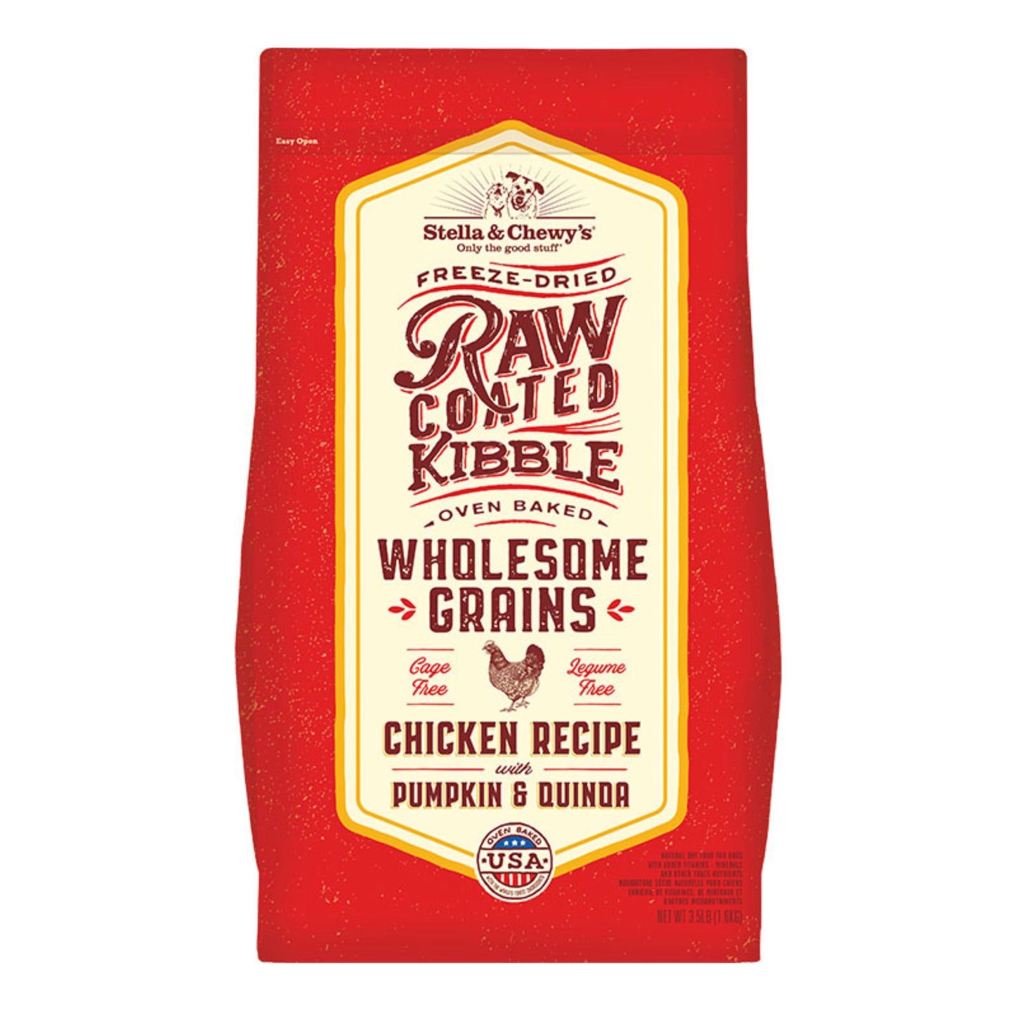 Stella & Chewy's Dog Wholesome Grain Raw Coated Chicken 22Lb