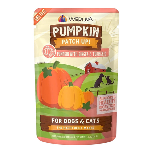 Weruva Dog Cat Pumpkin Ginger 1.05oz. Pouch (Case of 12)