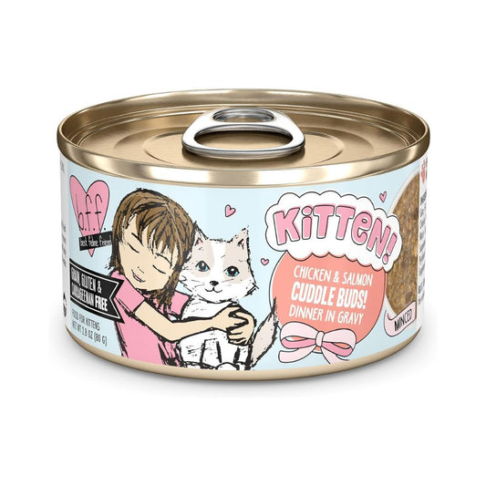 Bff Kitten Cuddle Buds Chicken & Salmon 2.8Oz (case of 12)