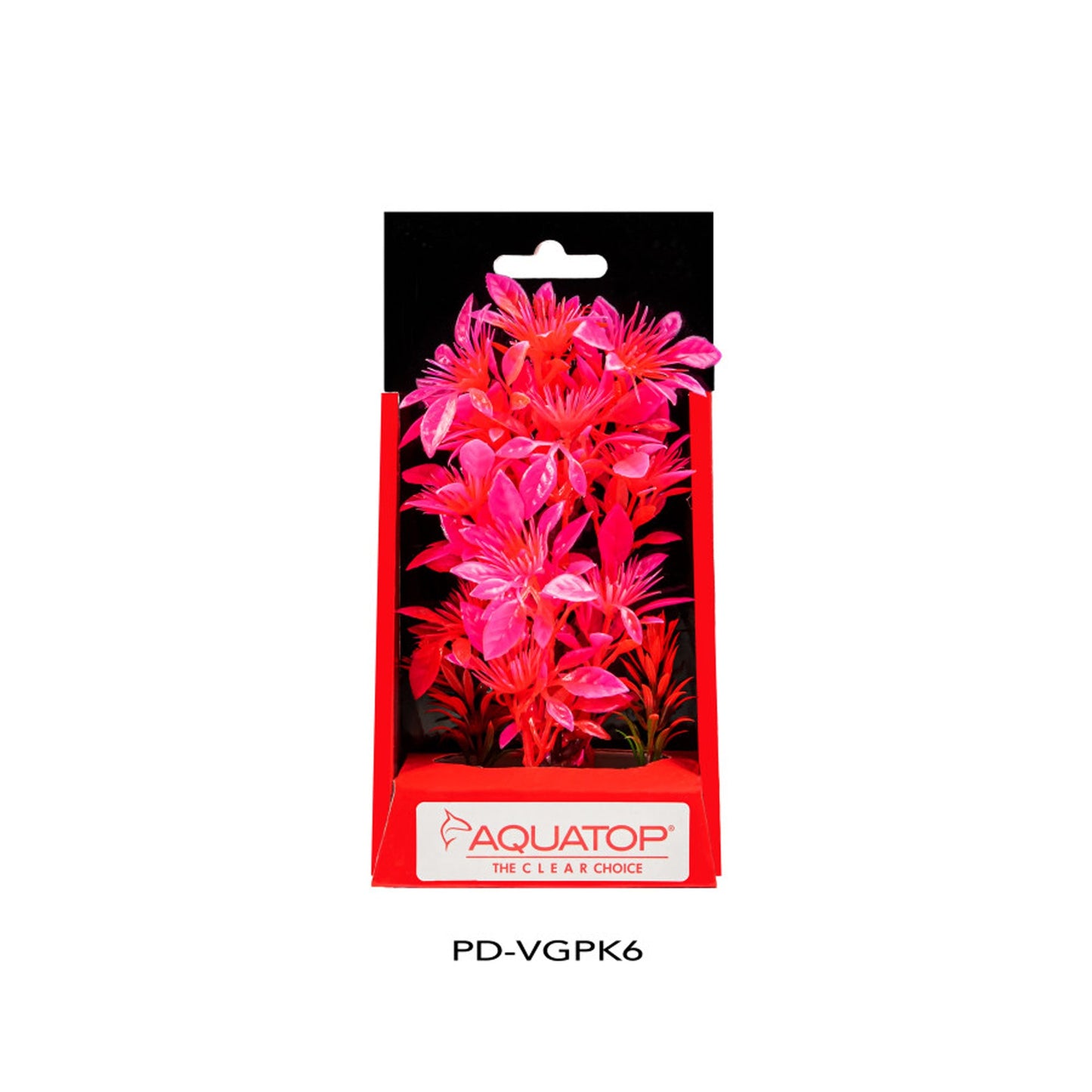 Aquatop Vibrant Garden Plant Pink 1ea/6 in