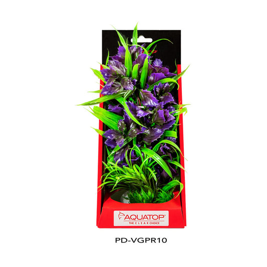 Aquatop Vibrant Garden Plant Purple 1ea/10 in