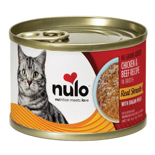 Nulo Cat Shredded Grain Free Chicken & Beef 6Oz