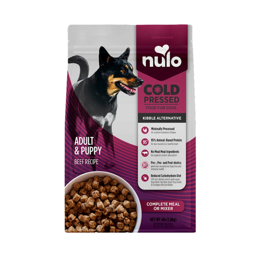 Nulo Dog Cold Pressed Beef 4Lb